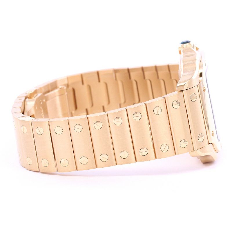 【中古】CARTIER SANTOS DE CARTIER WATCH MEDIUM MODEL <br>カルティエ サントス ドゥ カルティエ ウォッチ MM <br>WGSA0030