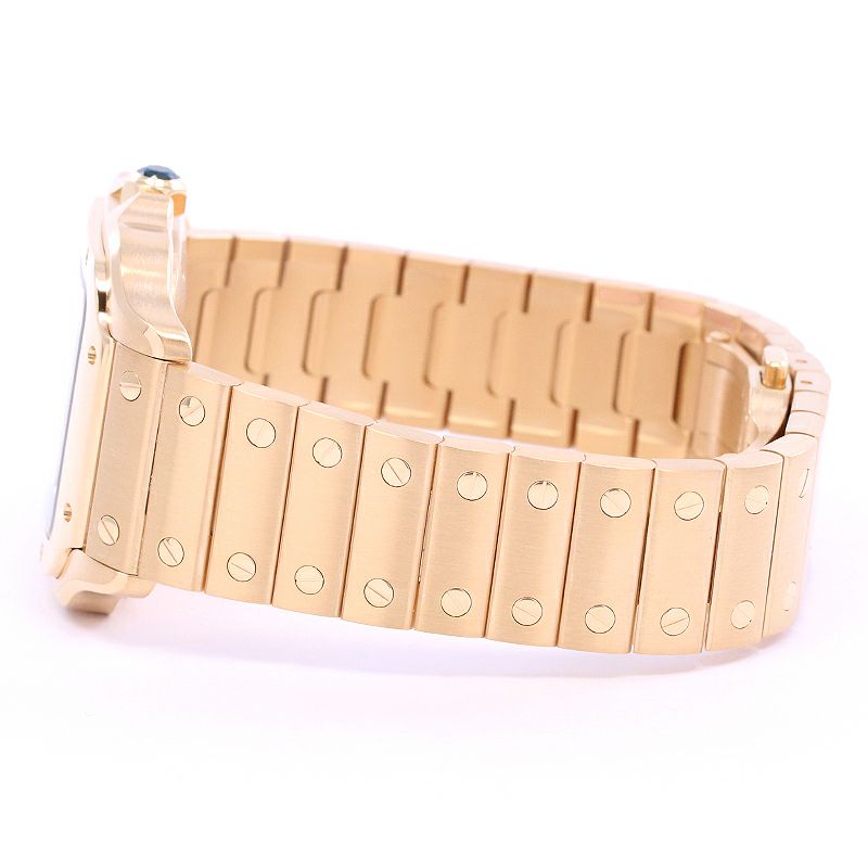 【中古】CARTIER SANTOS DE CARTIER WATCH MEDIUM MODEL <br>カルティエ サントス ドゥ カルティエ ウォッチ MM <br>WGSA0030