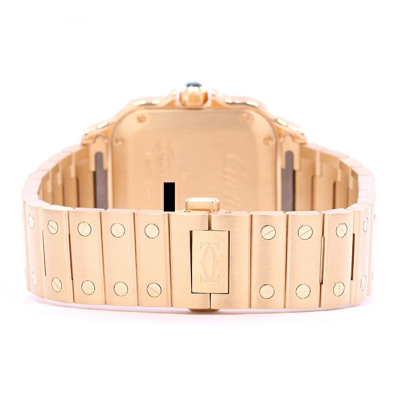【中古】CARTIER SANTOS DE CARTIER WATCH MEDIUM MODEL <br>カルティエ サントス ドゥ カルティエ ウォッチ MM <br>WGSA0030