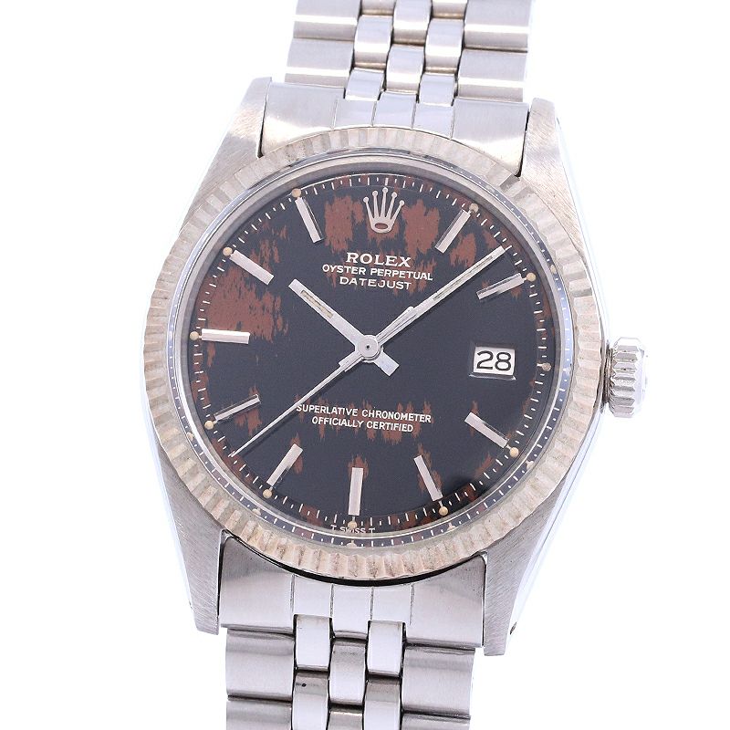 【中古】ROLEX OYSTER PERPETUAL DATEJUST MIRROR DIAL ロレックス オイスター パーペチュアル デイトジャスト ミラーダイヤル 1601/4