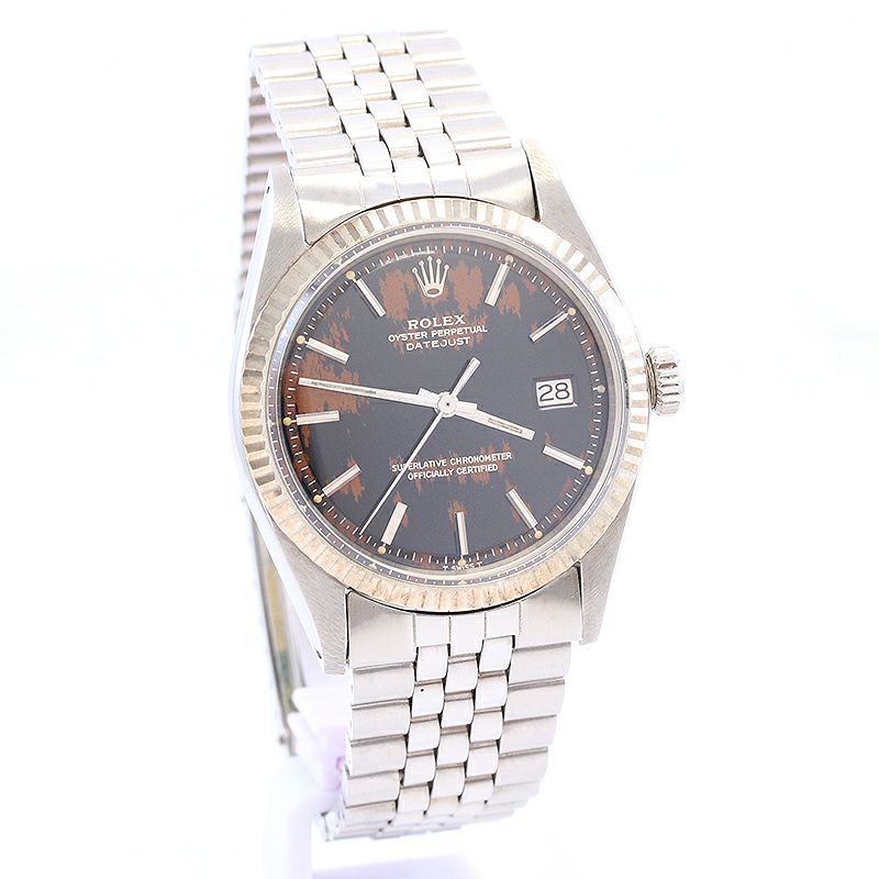 中古】ROLEX OYSTER PERPETUAL DATEJUST MIRROR DIAL ロレックス  