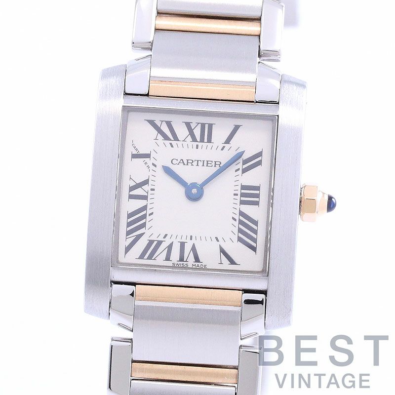 中古】CARTIER TANK FRANCAISE SMALL MODEL カルティエ タンク