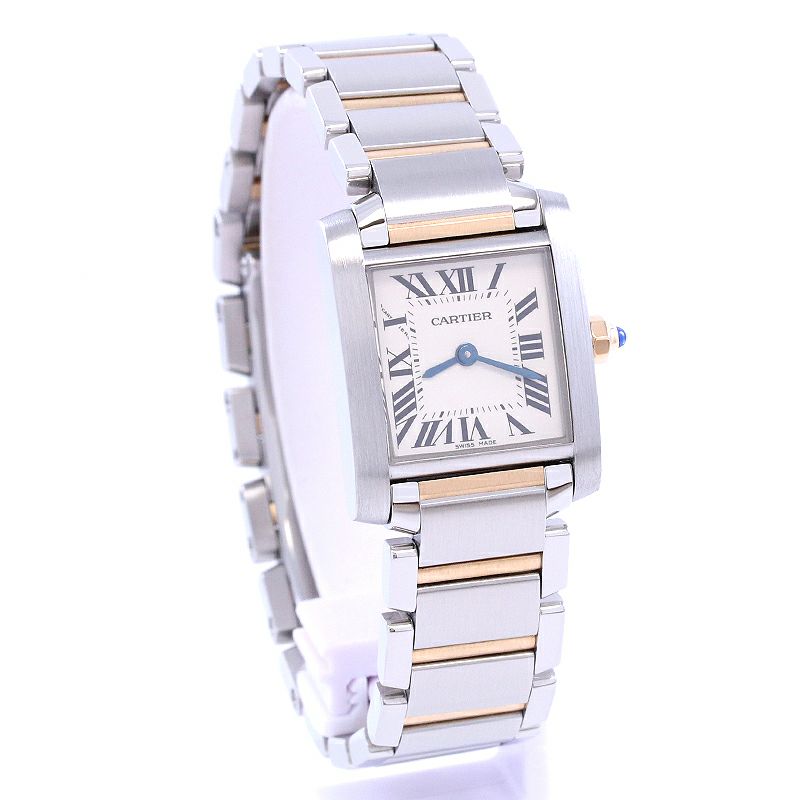 【中古】CARTIER TANK FRANCAISE SMALL MODEL , カルティエ タンクフランセーズSM , W51007Q4