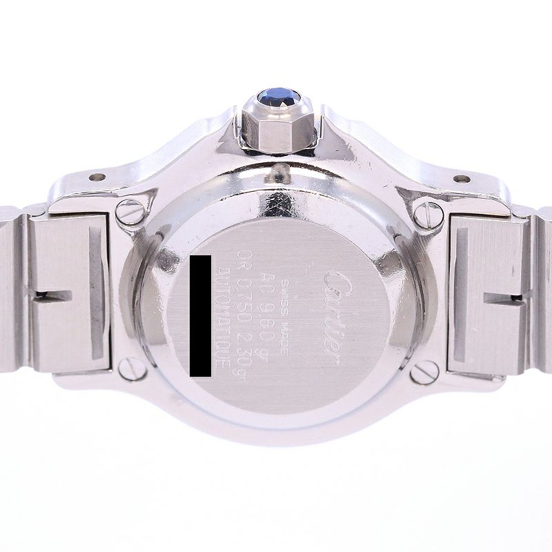 カルティエ　Cartier サントスオクタゴン　ラウンド コマ 中古】CARTIER SANTOS RONDE / SANTOS OCTAGON SMALL MODEL カルティエ