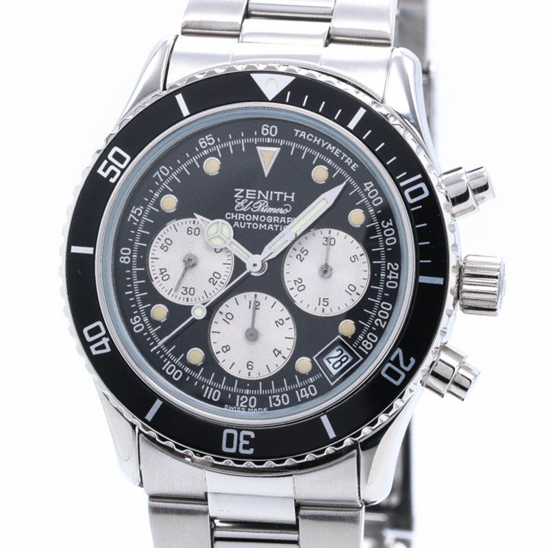 中古】ZENITH EL PRIMERO DE LUCA ゼニス エルプリメロ デ