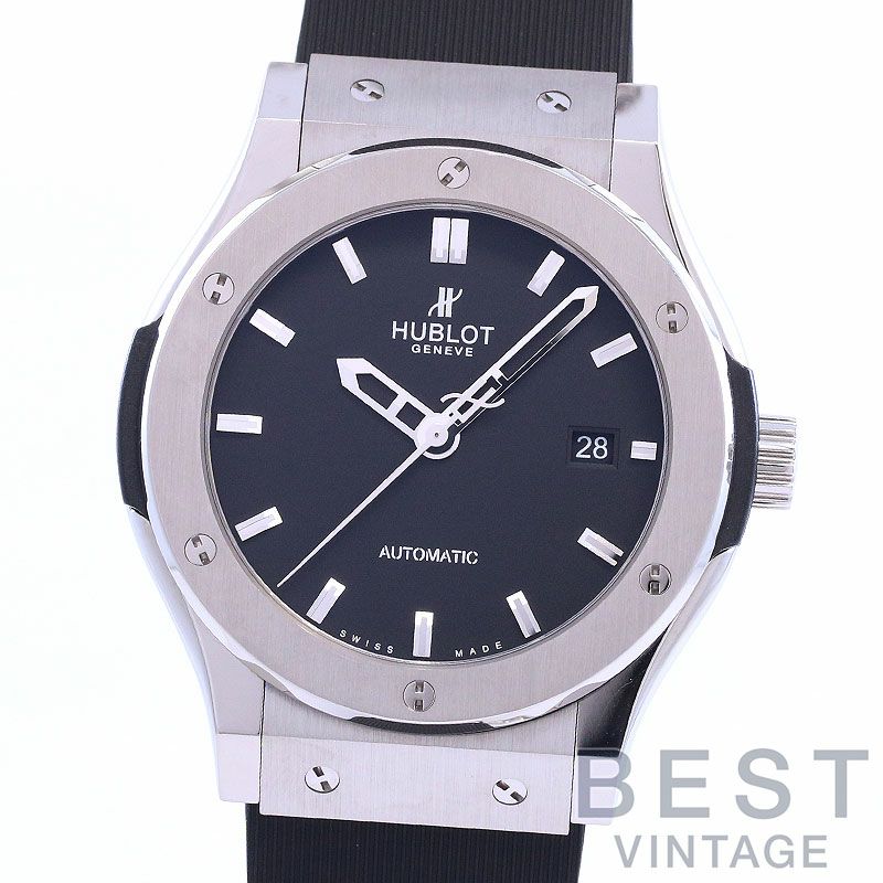 【中古】HUBLOT CLASSIC FUSION TITANIUM ウブロ クラシック・フュージョン チタニウム 542.NX.1170.RX