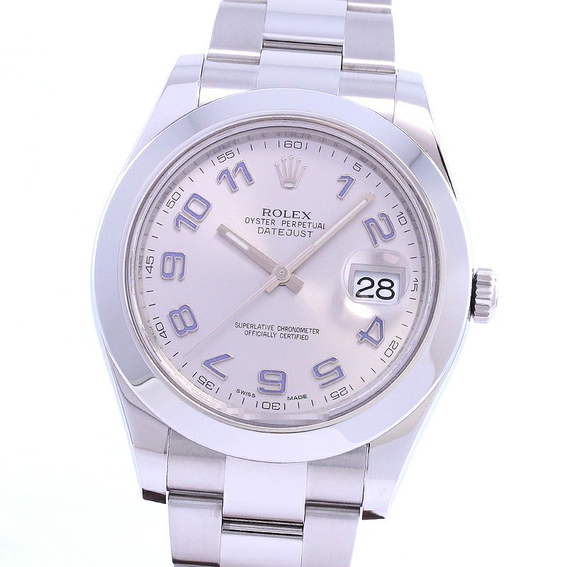 【中古】ROLEX OYSTERPERPETUAL DATEJUST II ロレックス オイスターパーペチュアル デイトジャストII 116300 (M116300-0002)