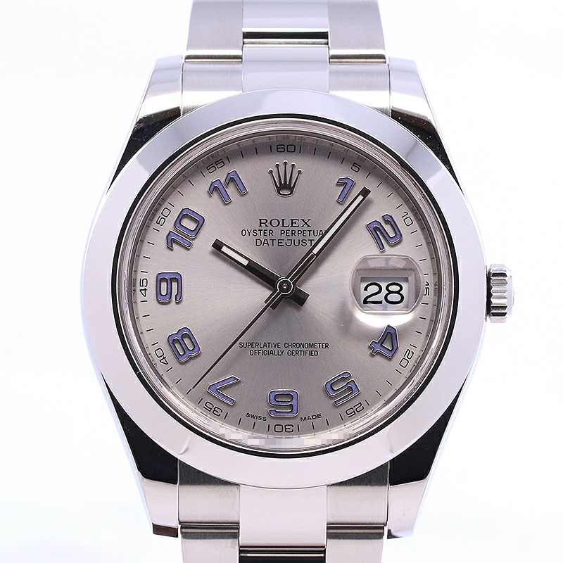 【中古】ROLEX OYSTERPERPETUAL DATEJUST II ロレックス オイスターパーペチュアル デイトジャストII 116300 (M116300-0002)