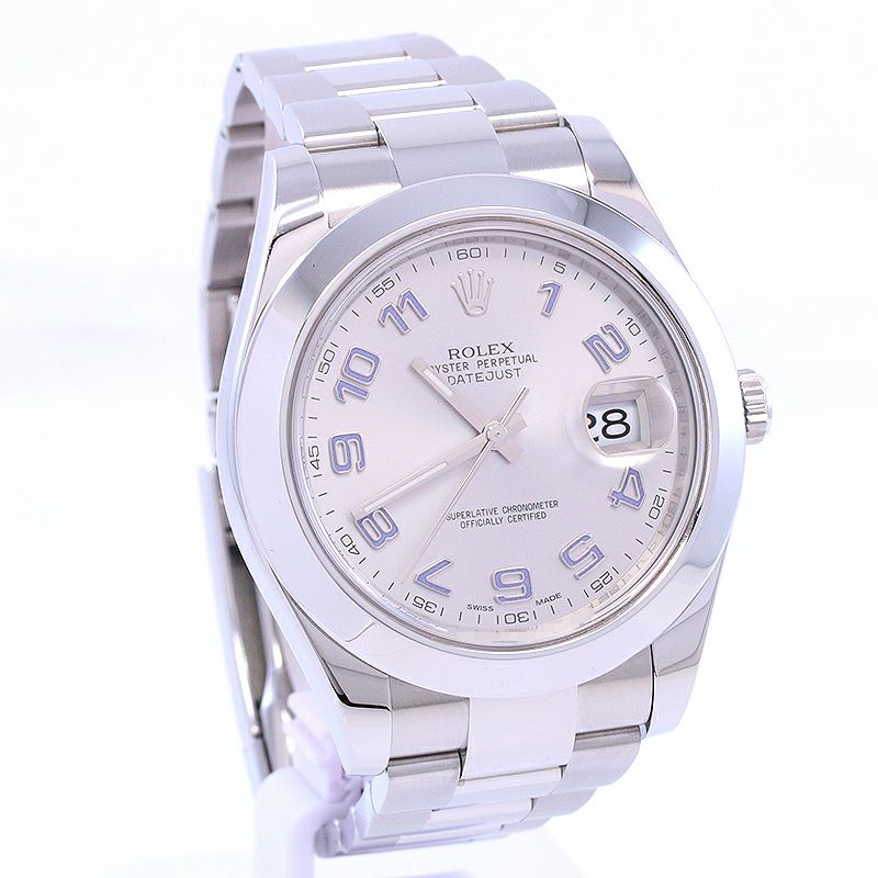【中古】ROLEX OYSTERPERPETUAL DATEJUST II ロレックス オイスターパーペチュアル デイトジャストII 116300 (M116300-0002)