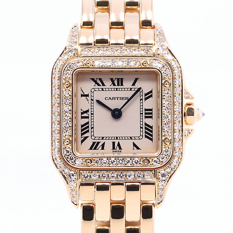 【中古】CARTIER PANTHERE SMALL MODEL カルティエ パンテールSM WF3072B9