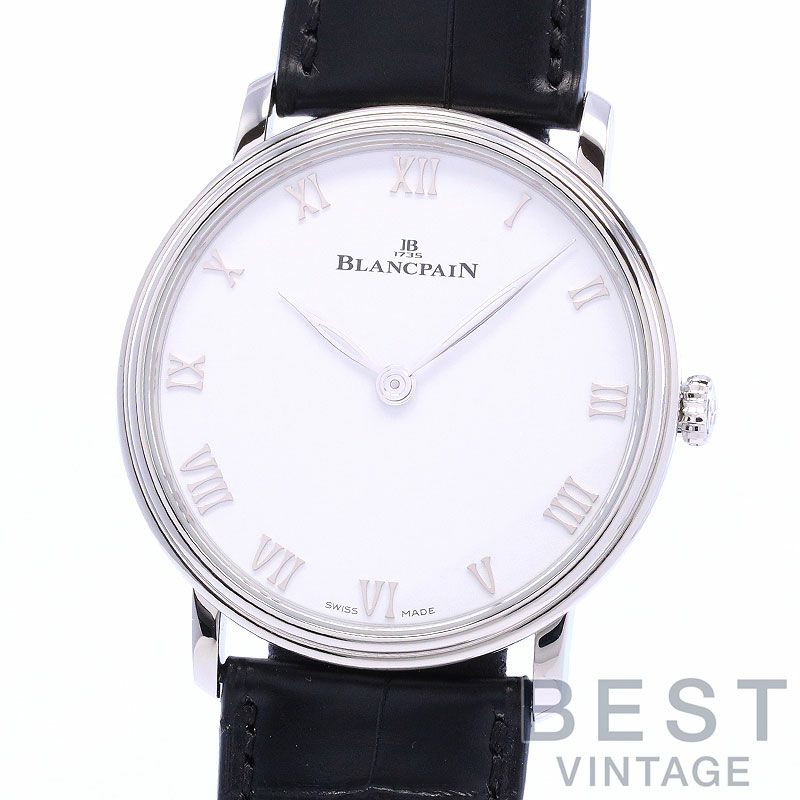 中古】BLANCPAIN VILLERET ULTRA SLIM ブランパン ヴィルレ ウルトラスリム  6605-1127-55B(N6605O011027N055B)｜ヴィンテージブランド｜時計・腕時計の通販サイトBEST  ISHIDA（正規・中古販売店）