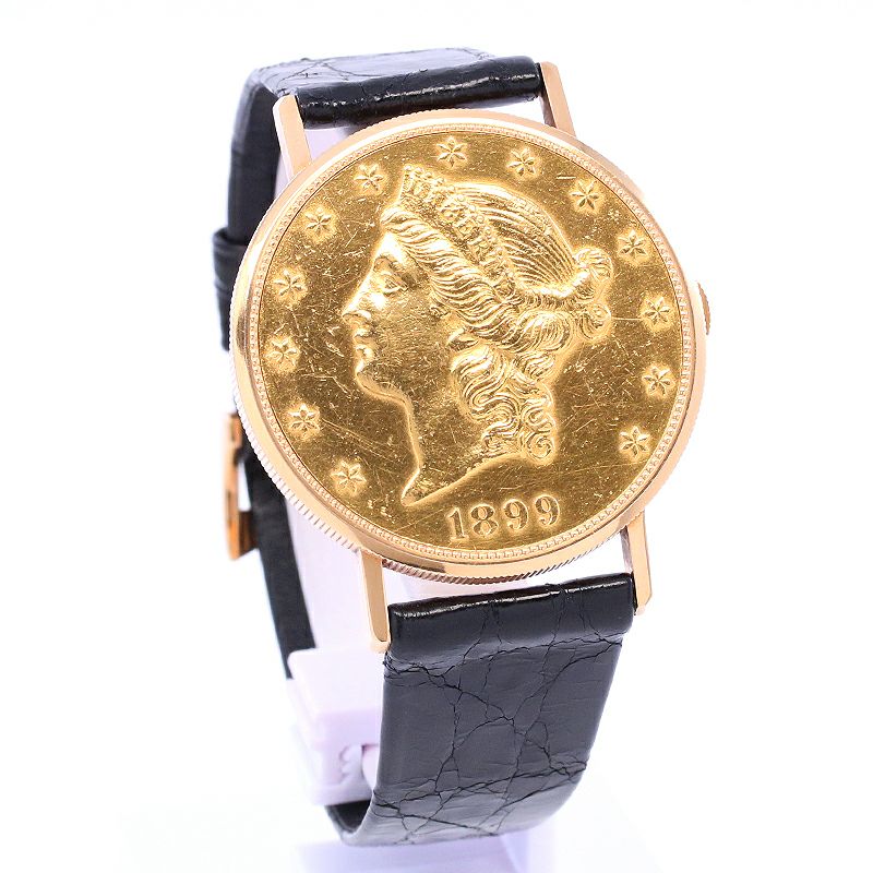 中古】VACHERON CONSTANTIN 20＄ COIN WATCH ヴァシュロン