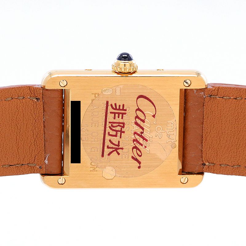 中古】CARTIER MUST TANK SMALL MODEL VERMEIL カルティエ マスト  