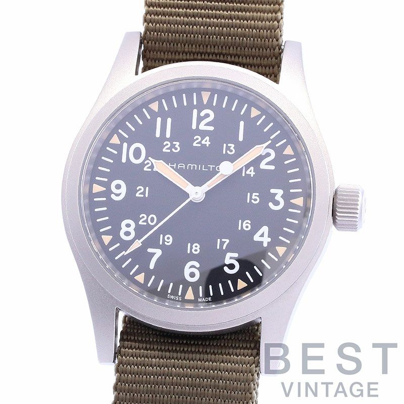 中古】HAMILTON KHAKI FIELD MECHANICAL ハミルトン カーキ フィールド 