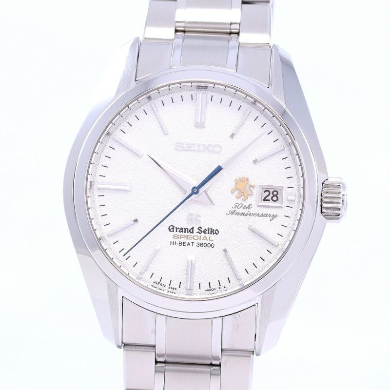 中古】GRAND SEIKO 9S MECHANICAL HI-BEAT 36000 50TH ANNIVERSARY ...