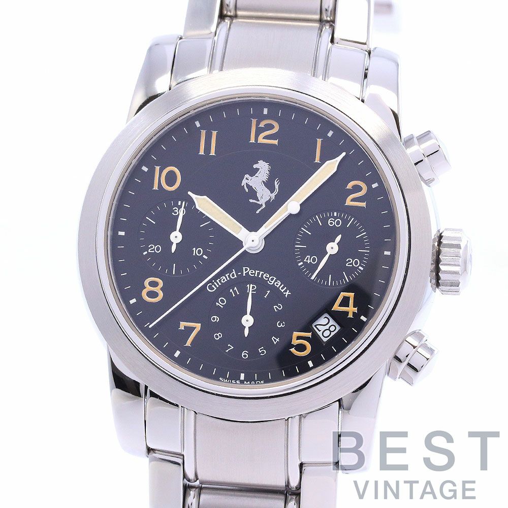 中古】GIRARD-PERREGAUX FERRARI CHRONOGRAPH ジラール・ペルゴ 