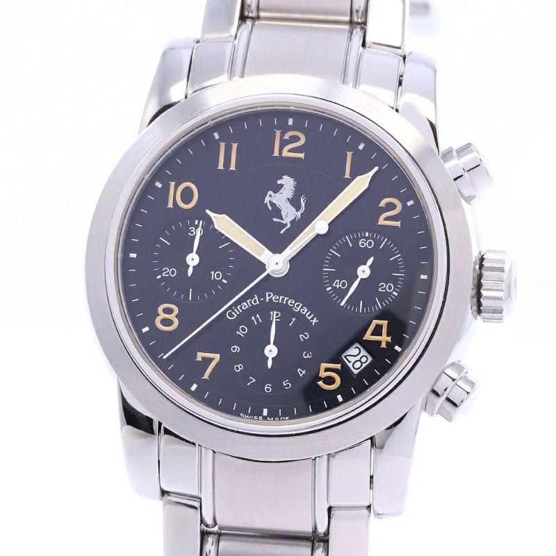 【中古】GIRARD-PERREGAUX FERRARI CHRONOGRAPH , ジラール・ペルゴ フェラーリ クロノグラフ , 8020