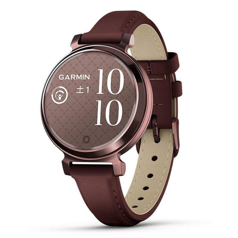 GARMIN Lily 2 Classic Mulberry Leather / Dark Bronze ガーミン 