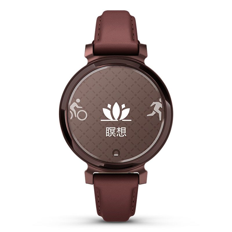 GARMIN Lily 2 Classic Mulberry Leather / Dark Bronze ガーミン 