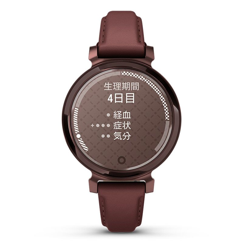GARMIN Lily 2 Classic Mulberry Leather / Dark Bronze ガーミン 