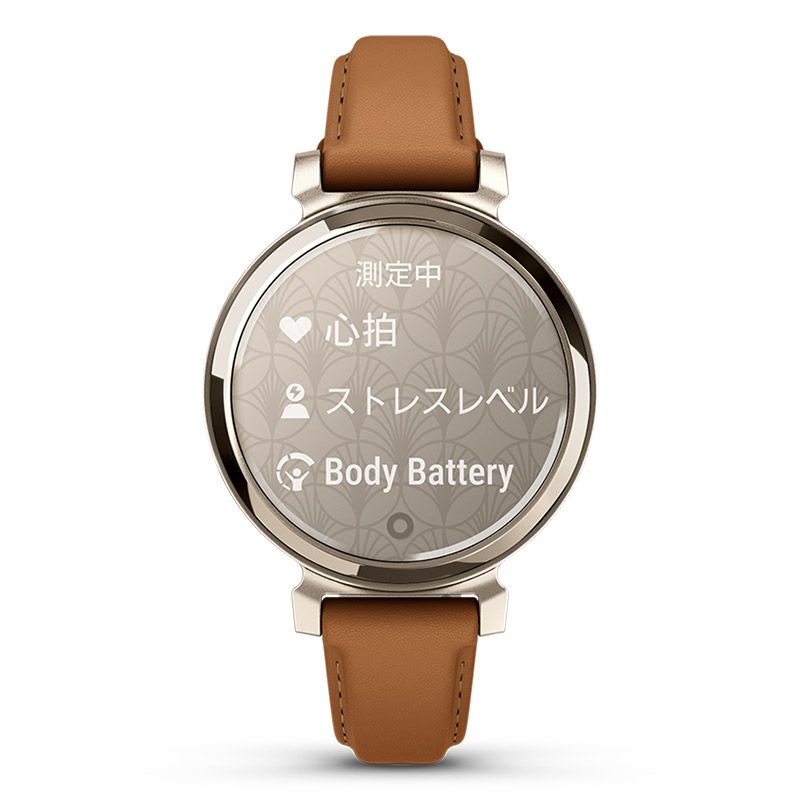 ガーミン リリー2 クラシック タンレザー / クリームゴールド 010-02839-50