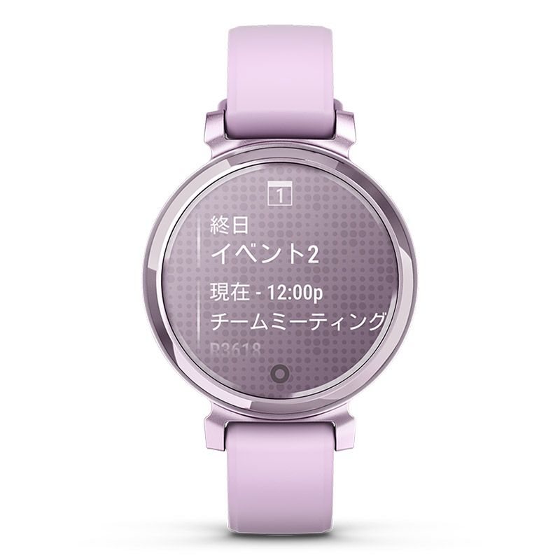 GARMIN Lily 2 Sport Lilac / Metallic Lilac ガーミン リリー2 スポーツ ライラック /  メタリックライラック 010-02839-23｜正規取り扱いブランド｜時計・腕時計の通販サイトBEST ISHIDA（正規・中古販売店）