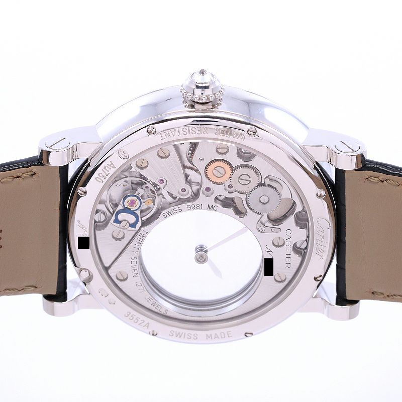 【中古】CARTIER ROTONDE DE CARTIER MYSTERIOUS HOUR 42MM カルティエ ロトンド ドゥ カルティエ ミステリーアワー 42MM HPI00636