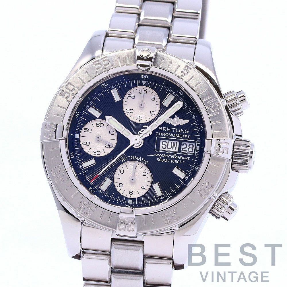 中古】BREITLING CHRONO SUPEROCEAN ブライトリング クロノスーパー  