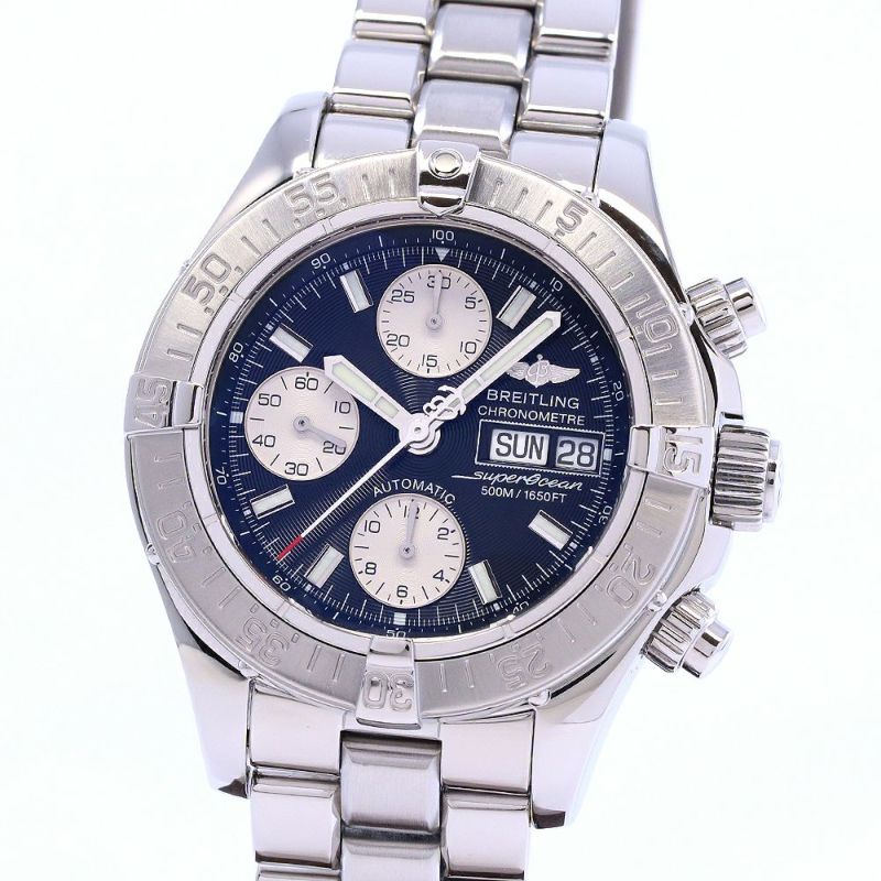 中古】BREITLING CHRONO SUPEROCEAN ブライトリング クロノスーパーオーシャン  A13340(A111B83PFA)｜ヴィンテージブランド｜時計・腕時計の通販サイトBEST ISHIDA（正規・中古販売店）