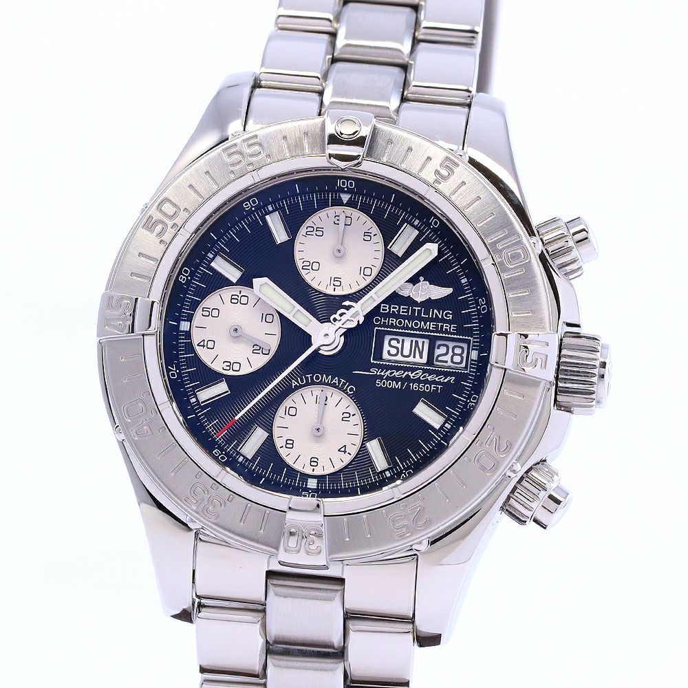 中古】BREITLING CHRONO SUPEROCEAN ブライトリング クロノスーパー 