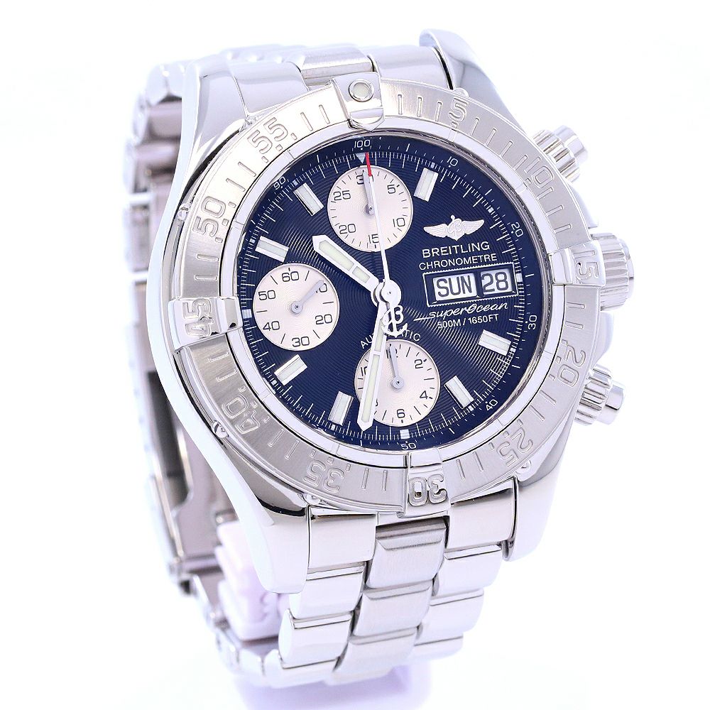 中古】BREITLING CHRONO SUPEROCEAN ブライトリング クロノスーパー 