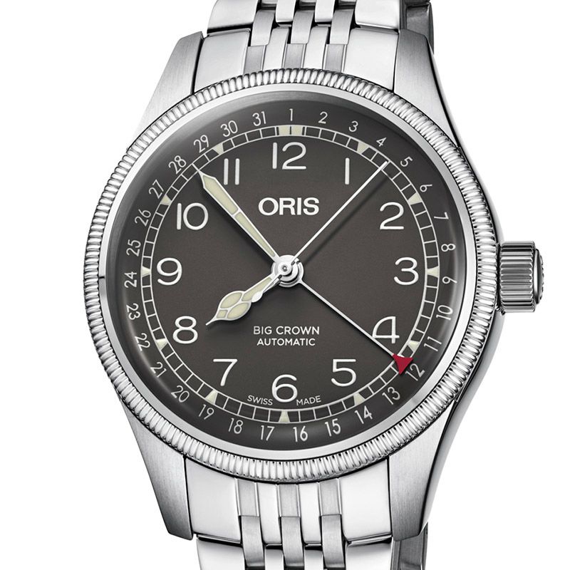 ORIS big crown pointer date オリス ビッグクラウンポインターデイト 01 754 7749 4064-07 8 17  22｜正規取り扱いブランド｜時計・腕時計の通販サイトBEST ISHIDA（正規・中古販売店）