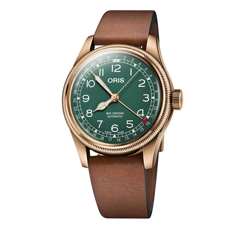 ORIS big crown bronze pointer date 80th オリス ビッグクラウンポインターデイト80周年記念モデル 01 754  7741 3167-07 5 20 58BR｜正規取り扱いブランド｜時計・腕時計の通販サイトBEST ISHIDA（正規・中古販売店）