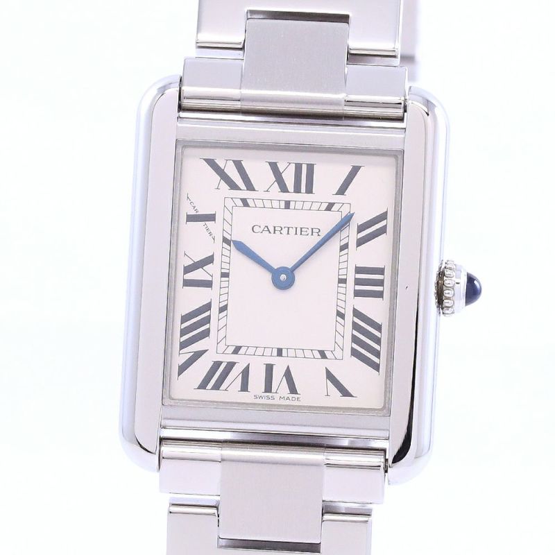 【中古】CARTIER TANK SOLO SMALL MODEL カルティエ タンクソロSM W5200013