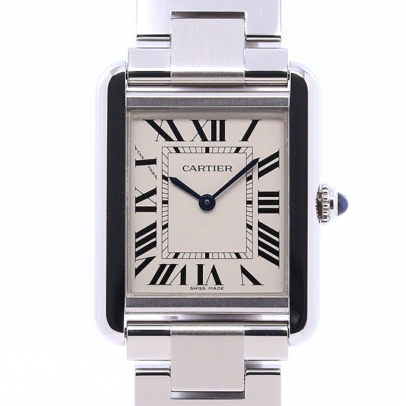 【中古】CARTIER TANK SOLO SMALL MODEL カルティエ タンクソロSM W5200013