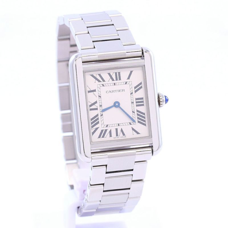 【中古】CARTIER TANK SOLO SMALL MODEL カルティエ タンクソロSM W5200013