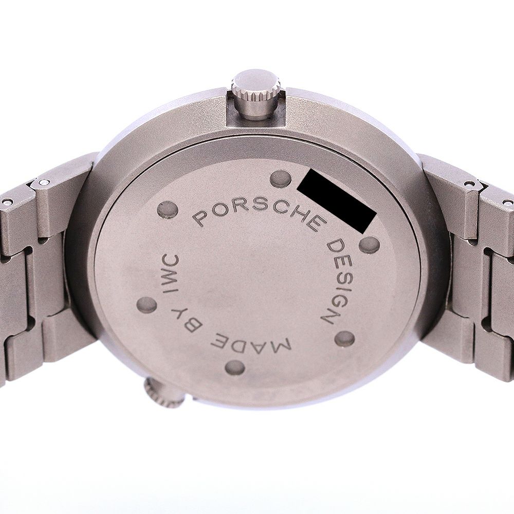 【中古】PORSCHE DESIGN BY IWC TRAVELERS WATCH WORLD TIME ポルシェ・デザイン by アイ・ダブリュー・シー トラベラーズ・ウォッチ・ワールドタイム IW3821