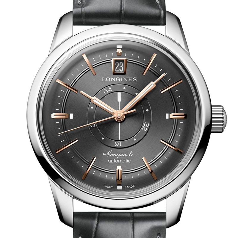 ロンジン コンクエスト ヘリテージ セントラル パワーリザーブ L1.648.4.62.2