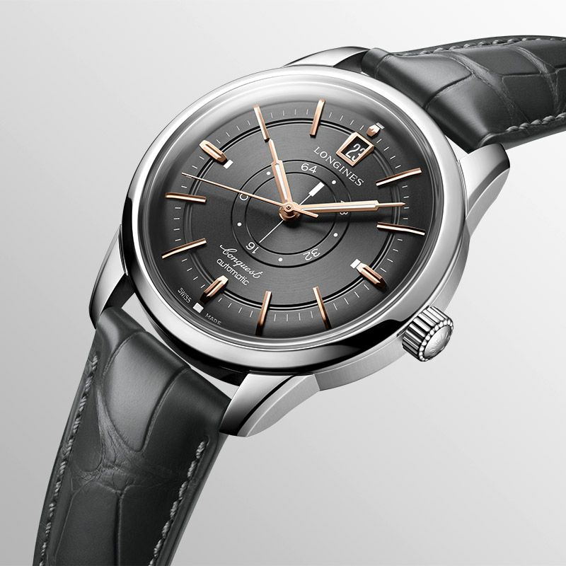 ロンジン コンクエスト ヘリテージ セントラル パワーリザーブ L1.648.4.62.2