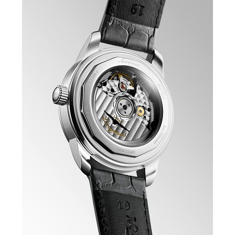 ロンジン コンクエスト ヘリテージ セントラル パワーリザーブ L1.648.4.62.2