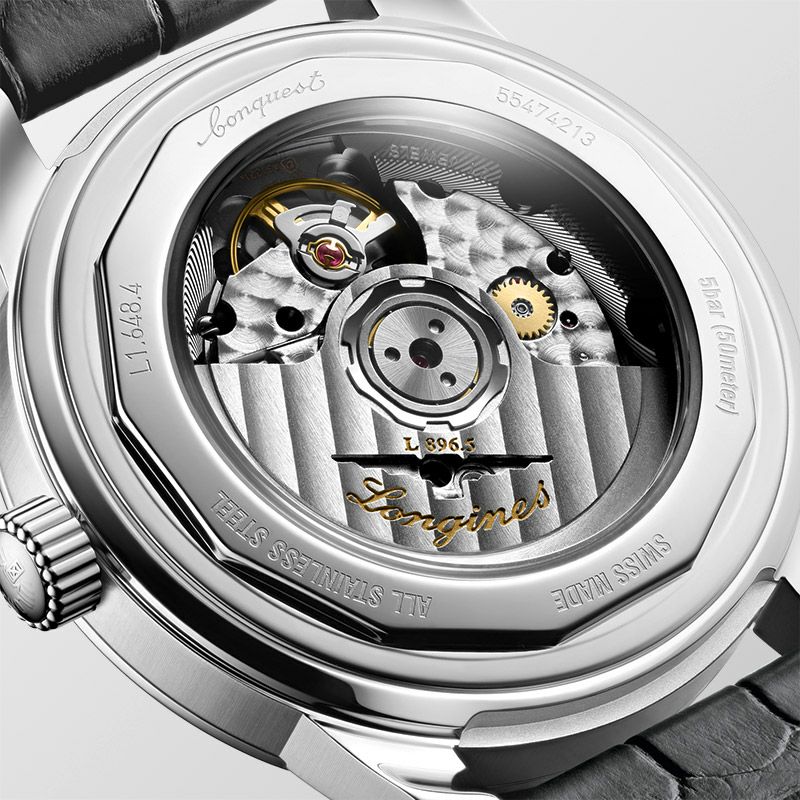 ロンジン コンクエスト ヘリテージ セントラル パワーリザーブ L1.648.4.62.2
