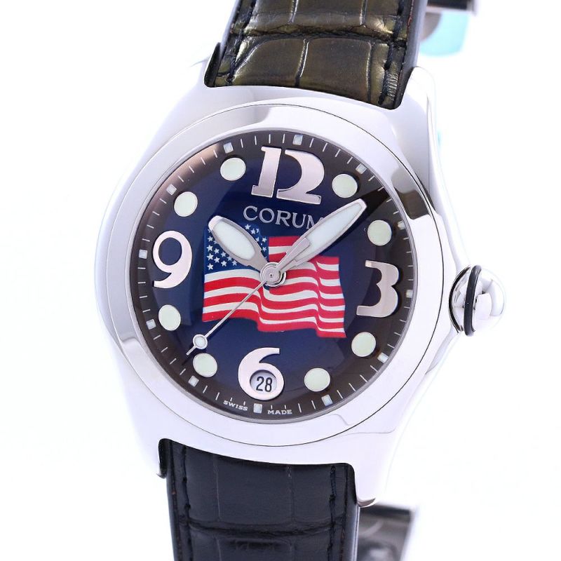 中古】CORUM BUBBLE AMERICAN FLAG 9.11 LIMITED コルム バブル アメリカンフラッグ 9.11 限定モデル  163.150.20｜ヴィンテージブランド｜時計・腕時計の通販サイトBEST ISHIDA（正規・中古販売店）