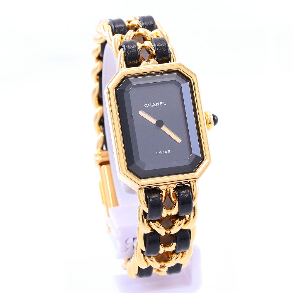 中古】CHANEL PREMIERE SMALL SIZE BRACELET シャネル プルミエール S  