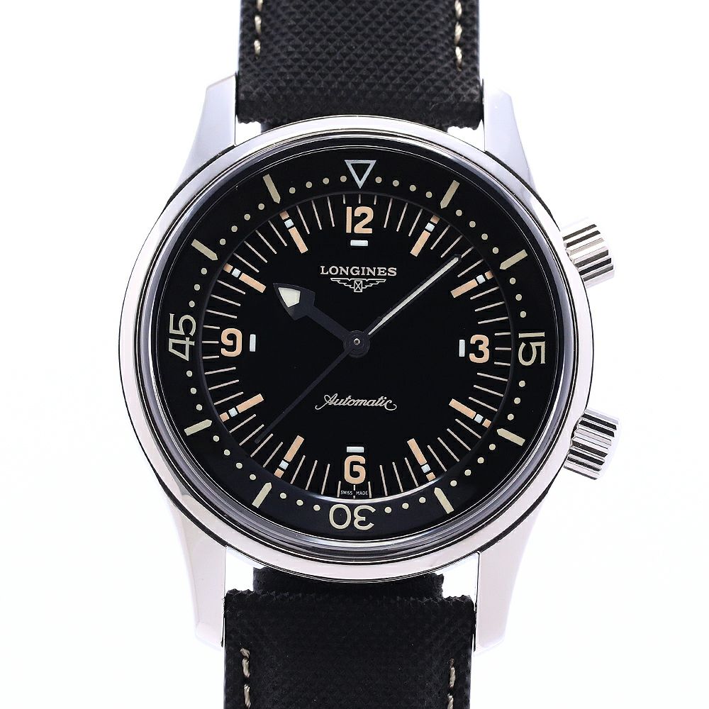 【中古】LONGINES <br>LEGEND DIVER <br>ロンジン <br>レジェンドダイバー <br>L3.674.4.56.3