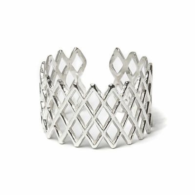 BYOKA LATTICE RING-2 SILVER R1702 ビョーカ リング シルバー