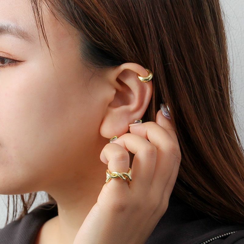 BYOKA LIMP EARCUFF GOLD GE1102 ビョーカ イヤーカフ ゴールド GE1102