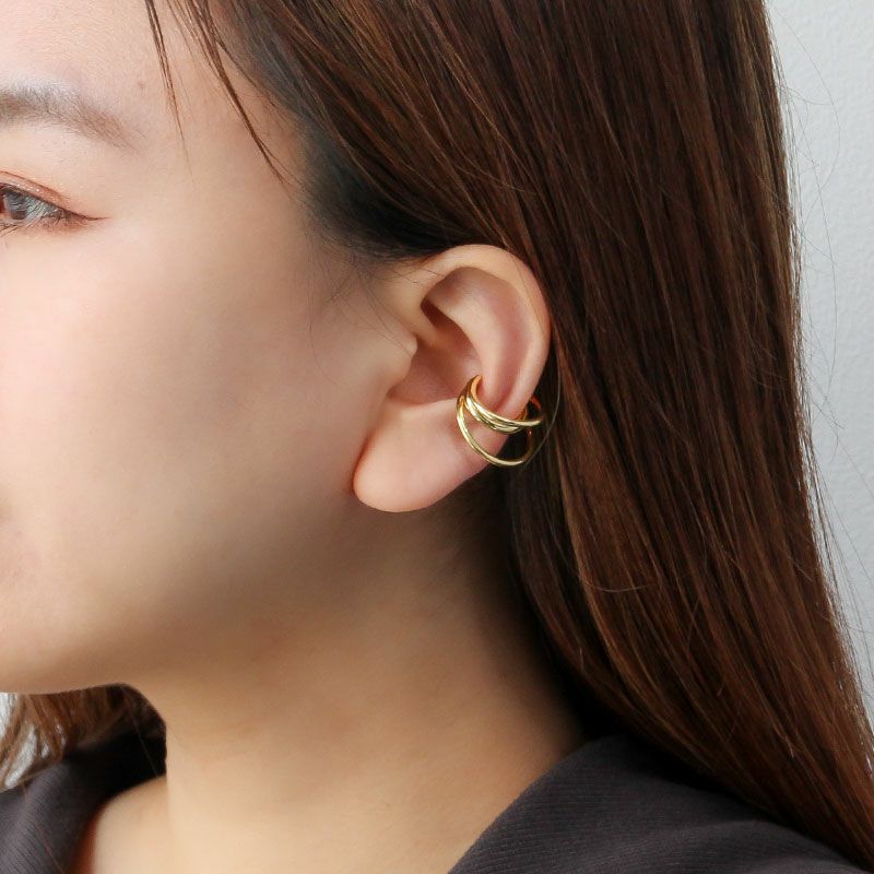 BYOKA VORTEX EARCAFF GOLD GE2102 ビョーカ イヤーカフ ゴールド GE2102