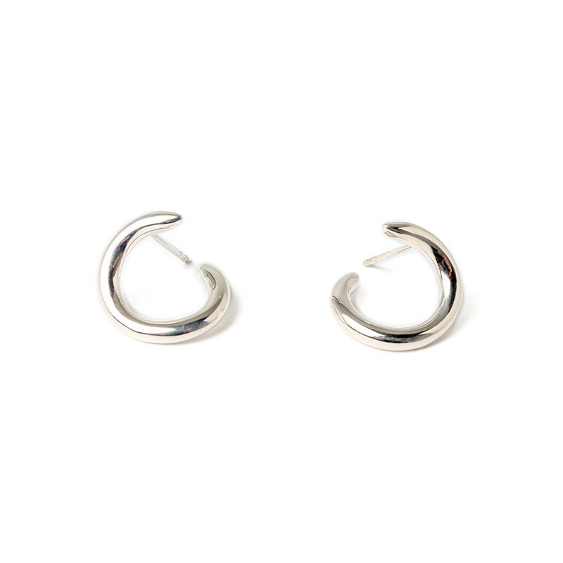 BYOKA THICK IVY PIERCE SILVER E2202 ビョーカ ピアス シルバー