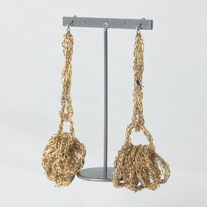 nezu ネズ メタルチェーンリング（大）ピアス 05MEY01