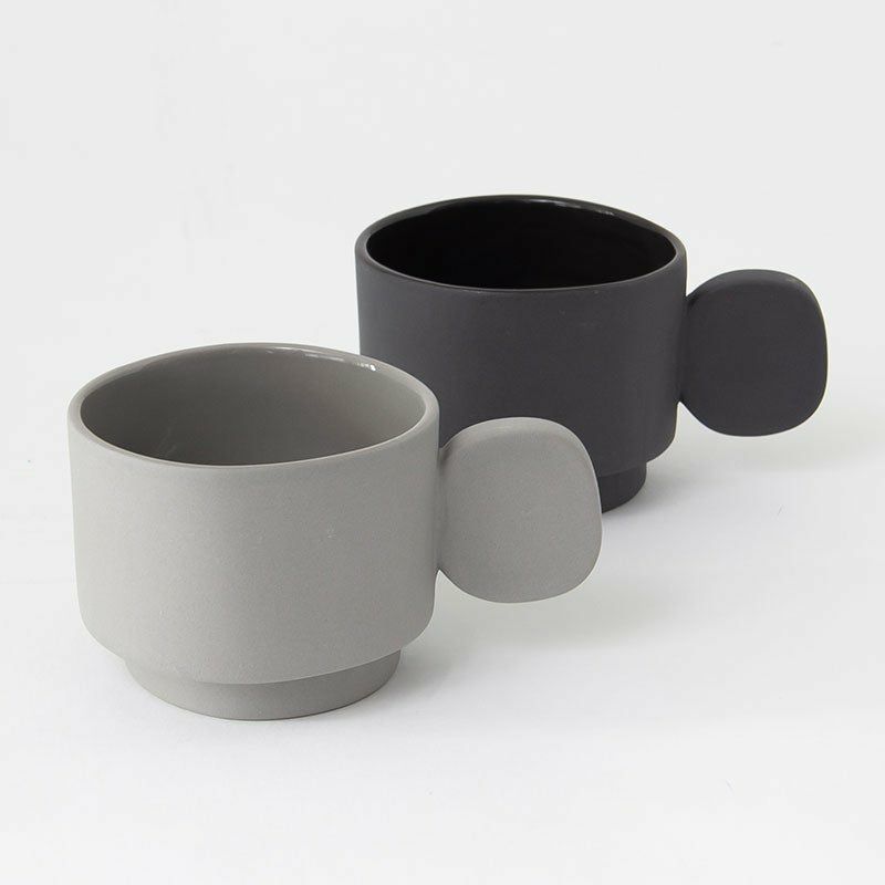 SERAX TABLE WARE CUP Maarten Baas Light Grey セラックス 食器 カップコーヒーカップ V9020007LG
